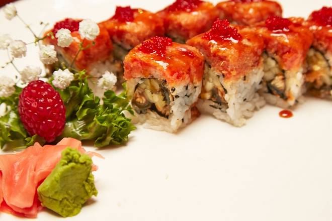 Order King Roll food online from Kyoto Japanese Steakhouse store, Royal Oak on bringmethat.com