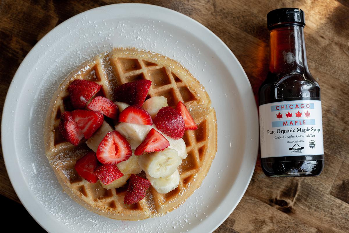 Order VANILLA WAFFLE food online from Breakfast house store, Chicago on bringmethat.com