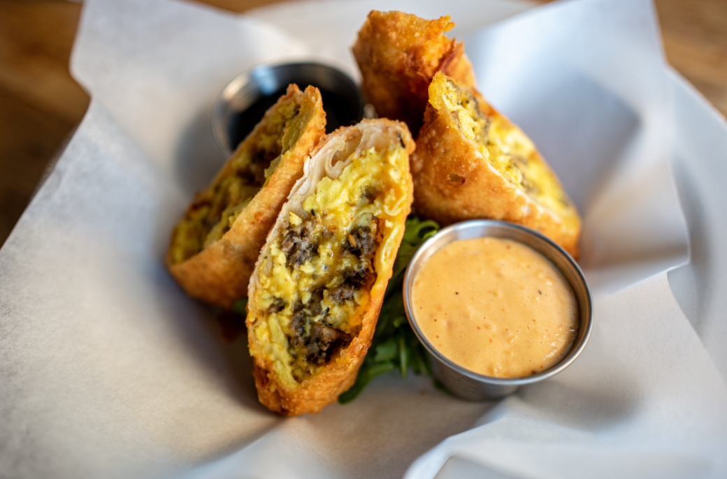 Order Breakfast Egg Rolls food online from Iron Rooster store, Annapolis on bringmethat.com