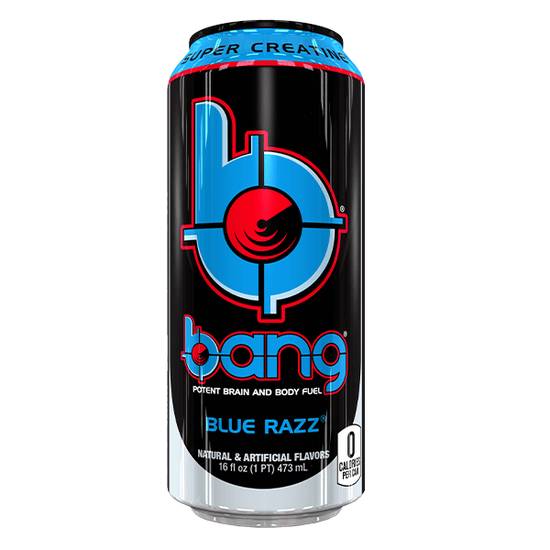 Order Bang Blue Razz 16oz food online from Caseys Carry Out Pizza store, Princeton on bringmethat.com