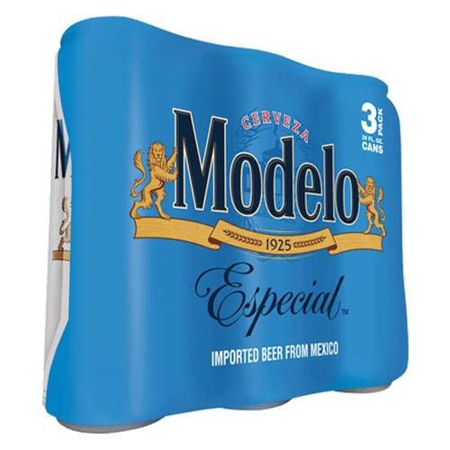 Order Modelo Cans - 24 oz Cans/3 Pack food online from Bottle Shop & Spirits store, Los Alamitos on bringmethat.com