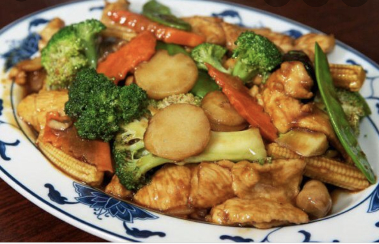 Order Chicken with Mixed Vegetables food online from Red Ginger store, Kensington on bringmethat.com