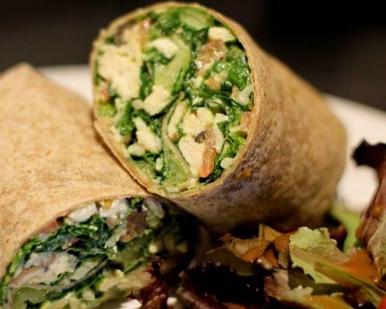 Order Simple Caesar Wrap food online from Crazy Bowls store, Selden on bringmethat.com