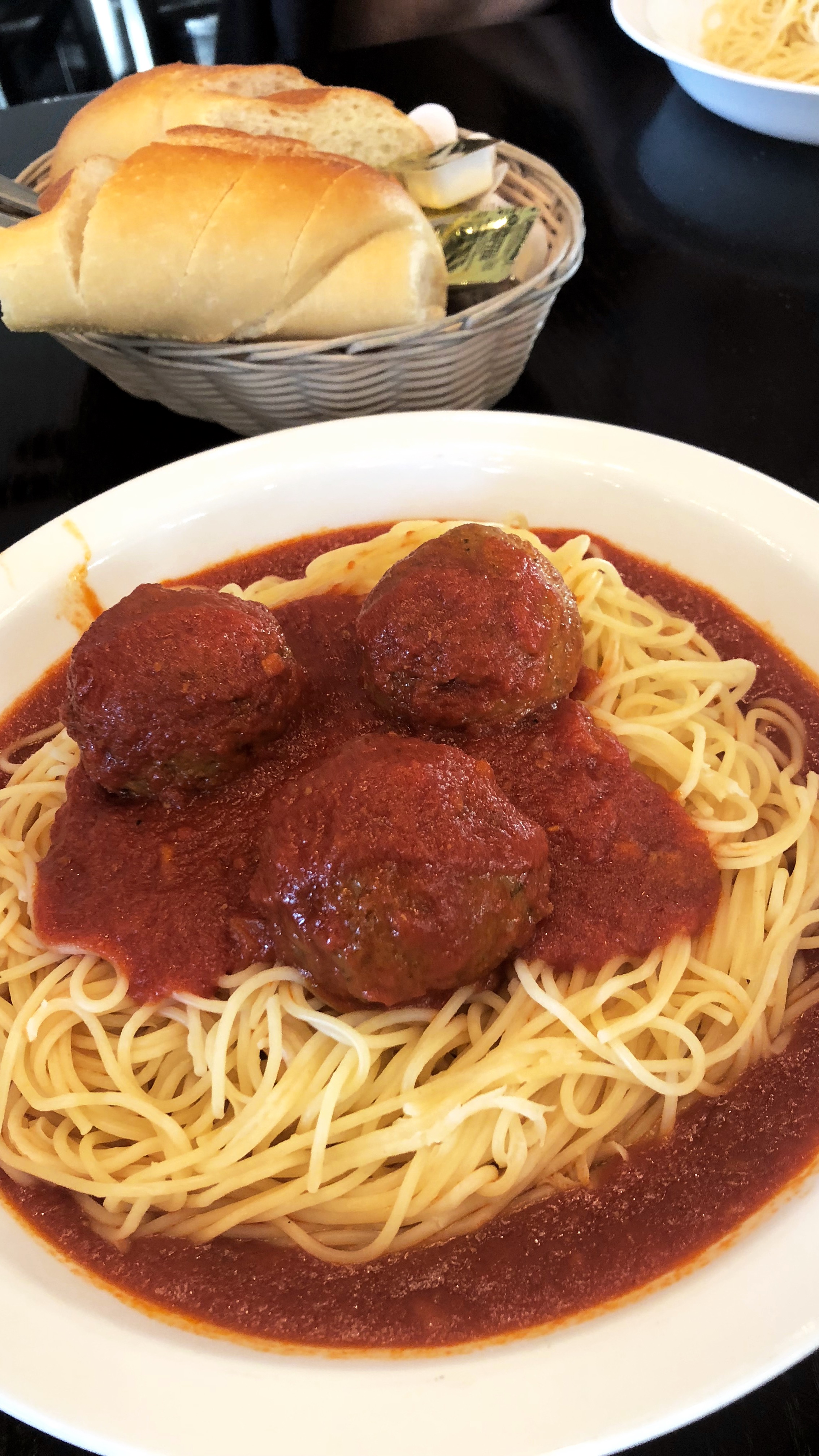 Order Spaghetti with Meatballs food online from Linwood Pizza store, Fort Lee on bringmethat.com