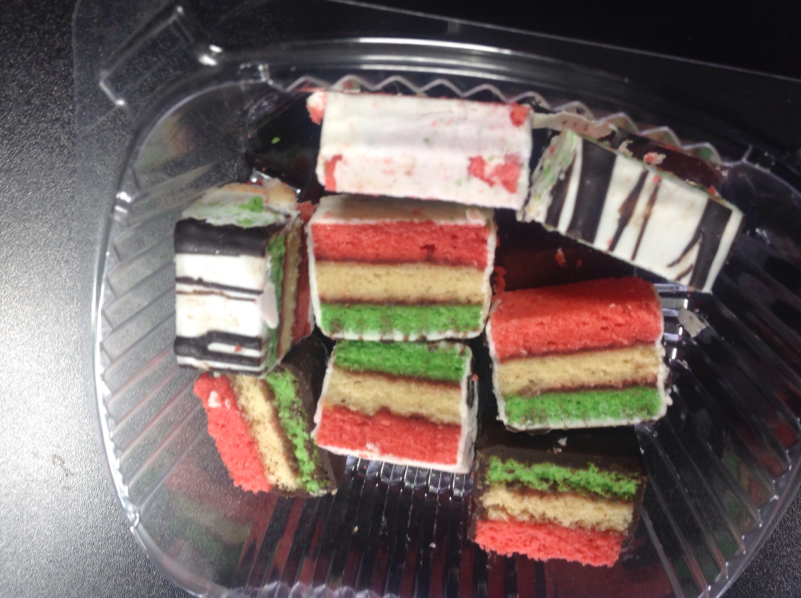 Order Italian "Rainbow" Cookies food online from Due Fratelli store, New Windsor on bringmethat.com