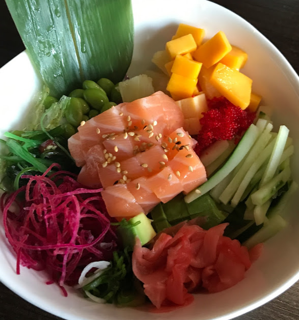 Order Hawaii Bowl food online from Sushi Pink store, Chicago on bringmethat.com