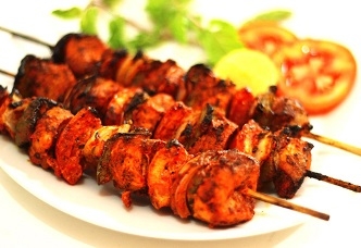 Order Chicken Tikka Kebab food online from Hyderabad House Biryani Place store, Omaha on bringmethat.com