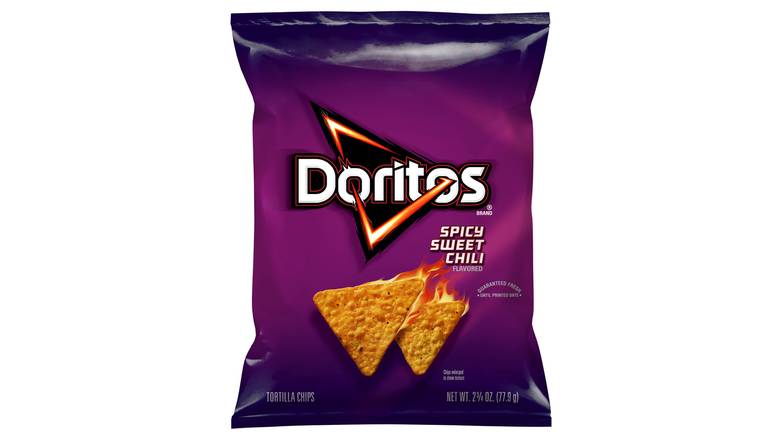 Order Doritos Spicy Sweet Chili 2.75 oz food online from Valero Food Mart store, Murrayville on bringmethat.com