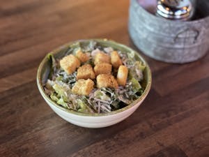 Order Roman Caesar Salad food online from Old Shawnee Pizza store, Shawnee on bringmethat.com