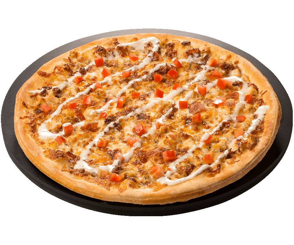 Order Chicken Bacon Ranch Pizza - Small (6 Slices) food online from Pizza Ranch store, Waverly on bringmethat.com