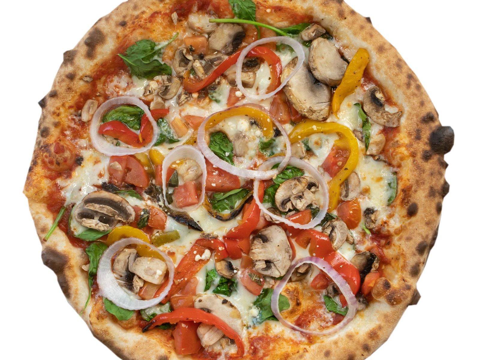 Order 12" Very Veggie food online from Bricks Wood Fired Pizza store, Lombard on bringmethat.com
