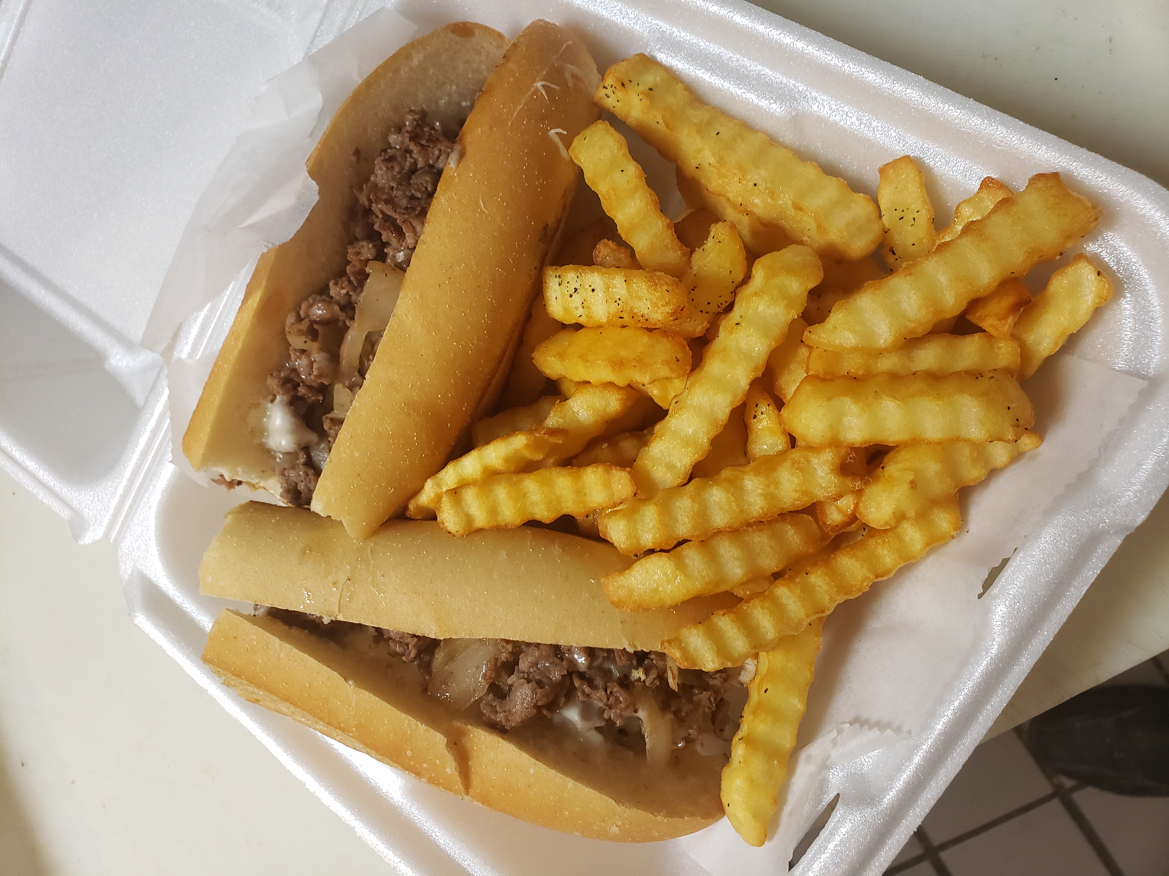 Order Cheesesteak, Fries, and Can Soda Special food online from Toscana Pizzeria & Restaurant store, Audubon on bringmethat.com