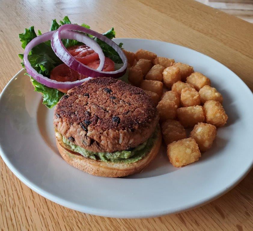 Order Veggie Black Bean Burger food online from Chatham Tap store, Indianapolis on bringmethat.com