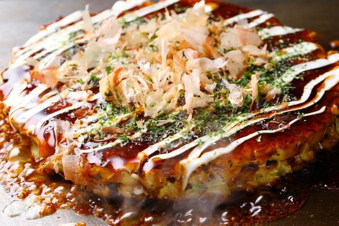 Order Okonomiyaki food online from Teppanyaki Kyoto store, Pittsburgh on bringmethat.com
