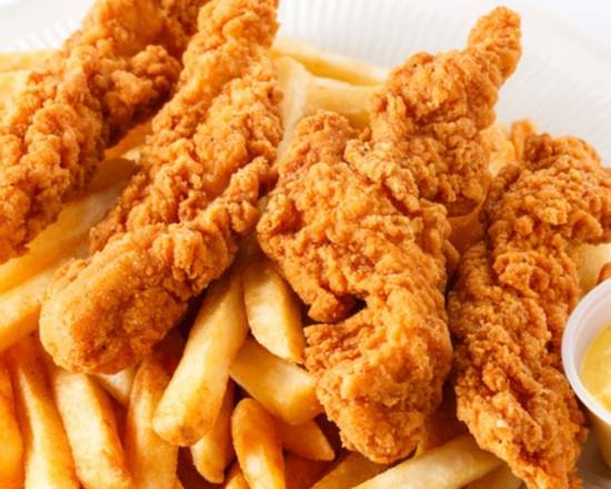 Order Chicken Tenders Basket food online from Quadro Pizza store, Nashville on bringmethat.com