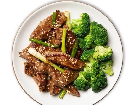 Order Mongolian Beef with Sesame Broccoli food online from Snap Kitchen store, Dallas on bringmethat.com