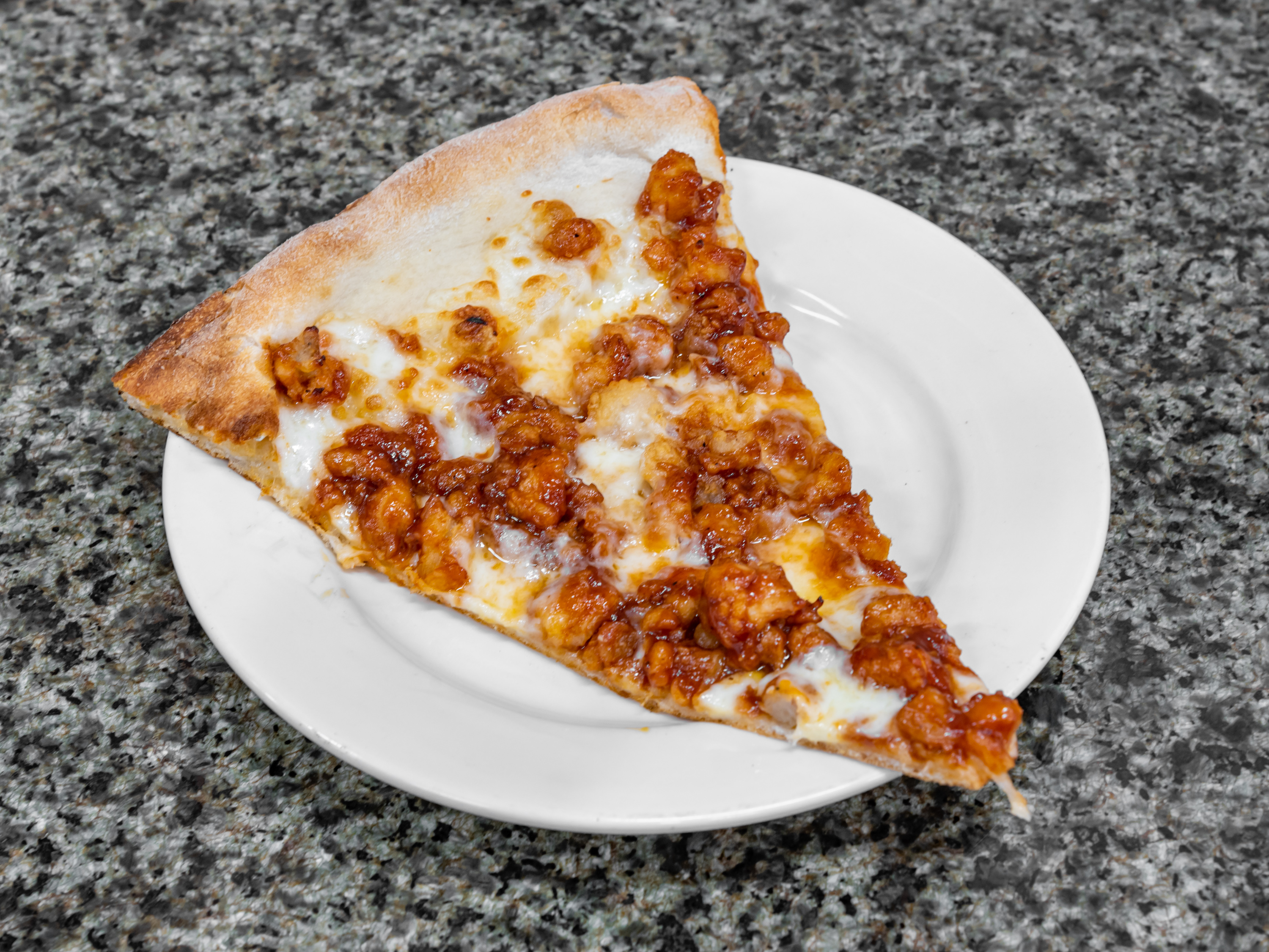 Order BBQ Chicken Pizza food online from Il Bel Paese Pizzeria & Trattoria store, Brooklyn on bringmethat.com