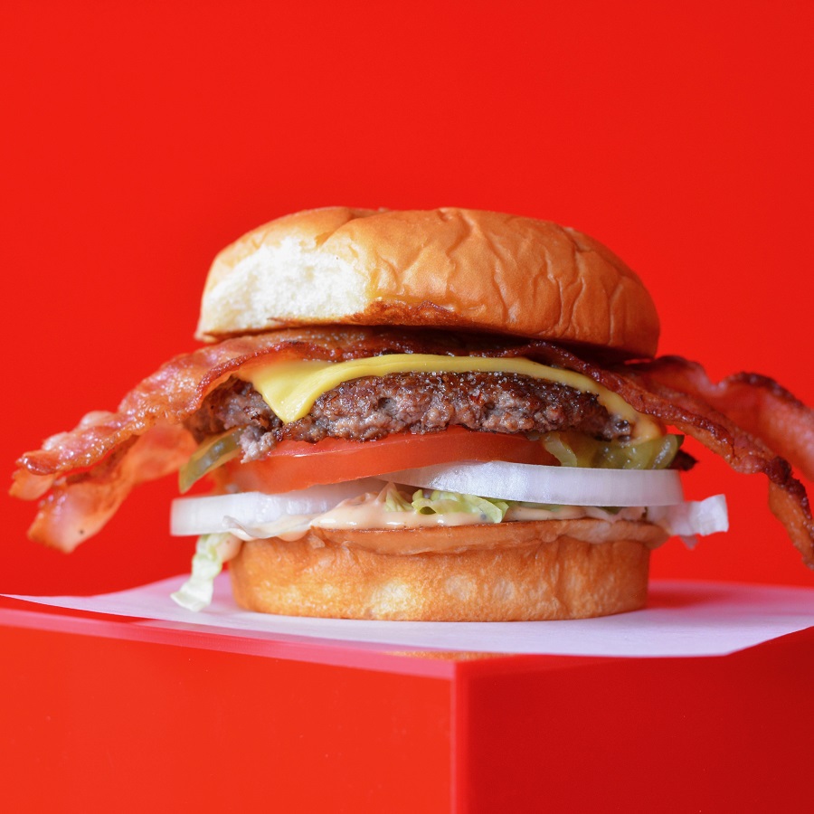 Order Super Smash Bacon Cheeseburger food online from Super Smash Burgers store, Roswell on bringmethat.com