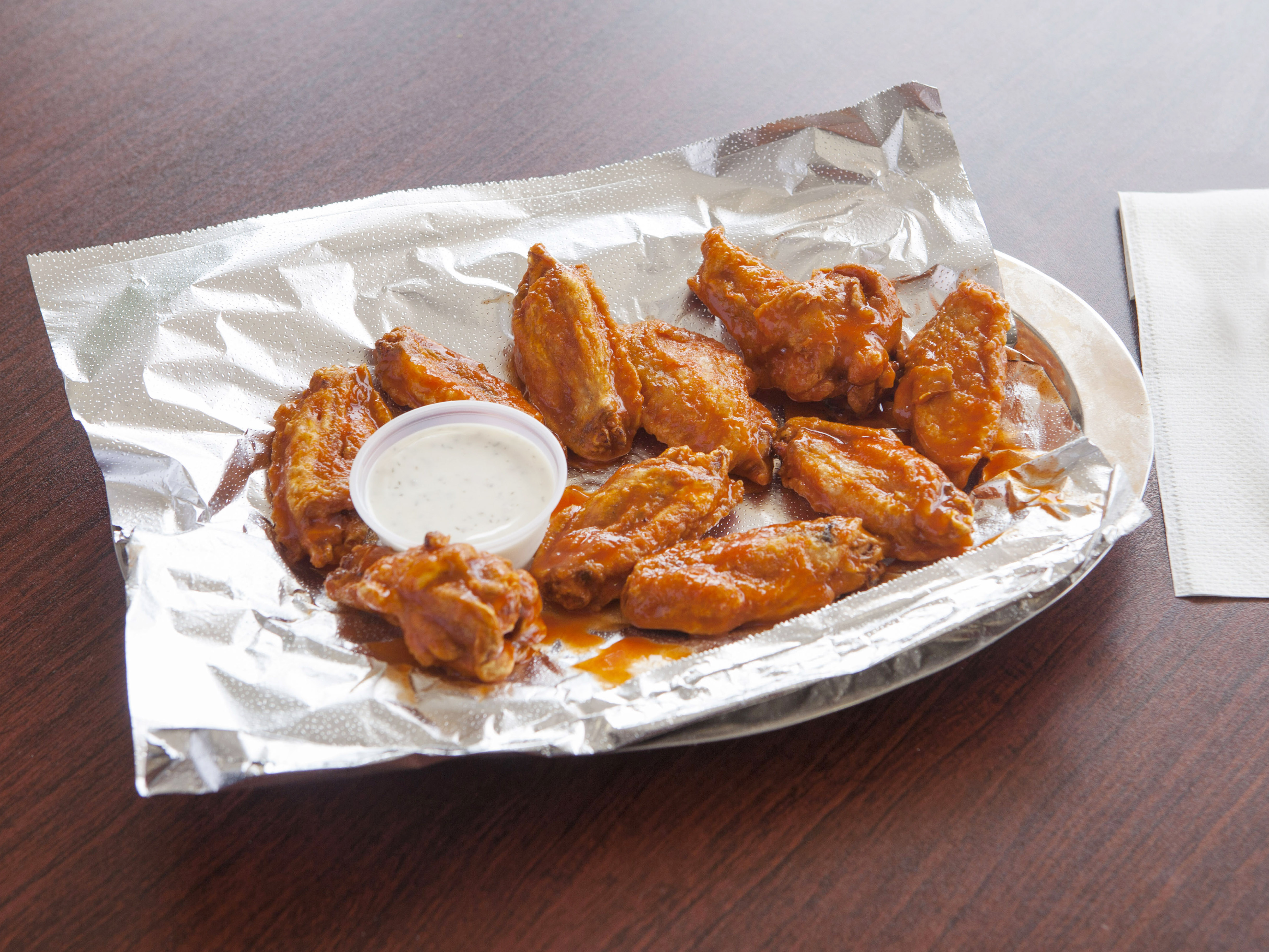 Order Chicken Wings food online from Baja Giant Piza store, San Diego on bringmethat.com