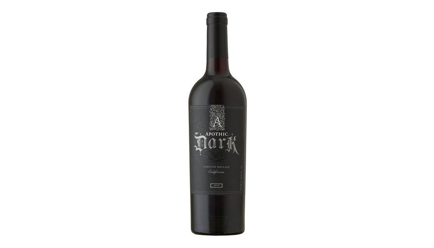 Order Apothic Dark Red Wine Blend 750mL food online from Spikes Bottle Shop store, Chico on bringmethat.com