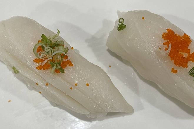 Order White Tuna (2 pcs) food online from Fuji Sushi store, Canton on bringmethat.com