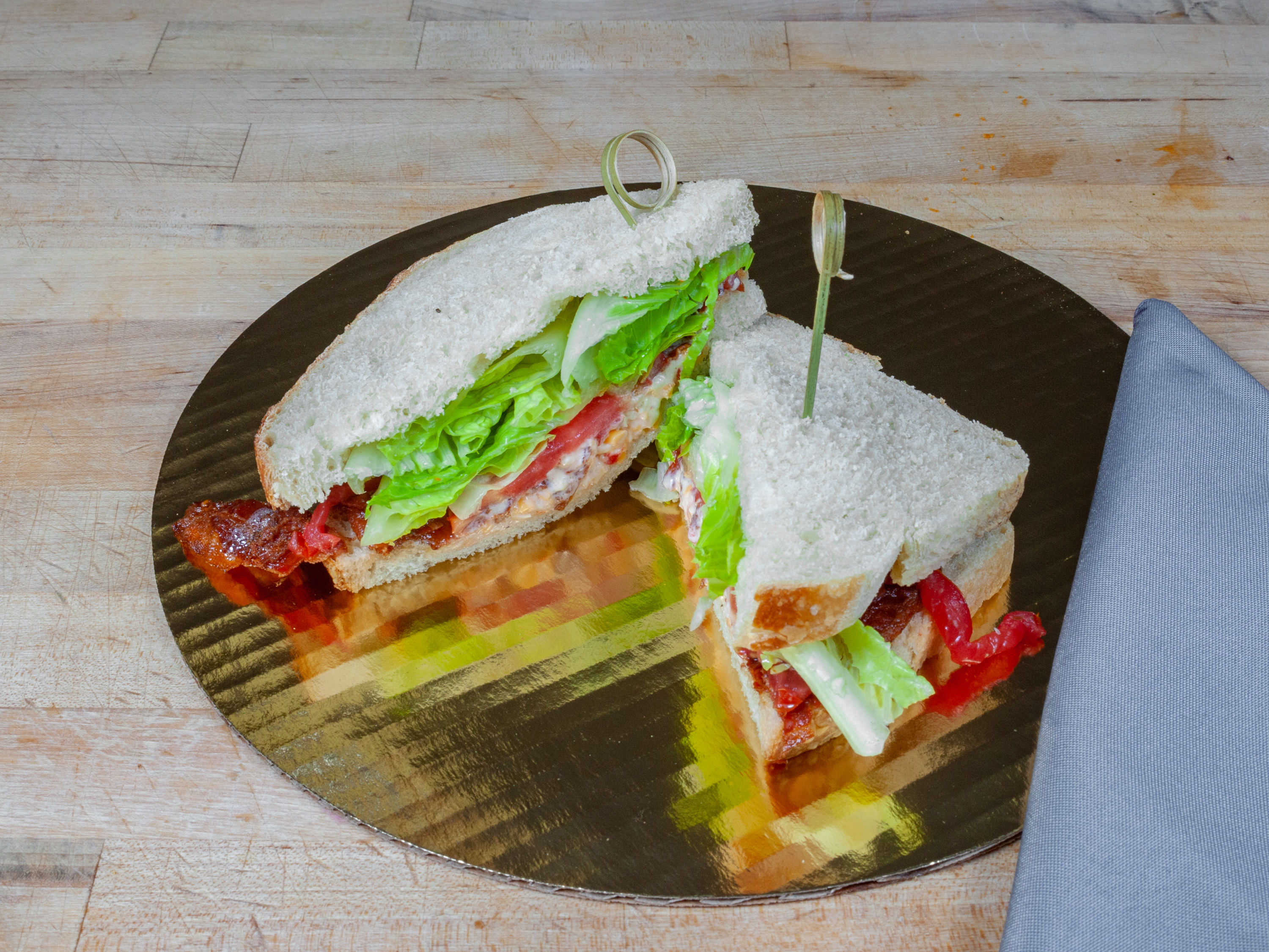 Order Southern BLT Sandwich food online from Sunflour Baking Company store, Charlotte on bringmethat.com