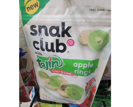 Order Snack club (tajin) apple rings  food online from Hub Market & Deli store, San Diego on bringmethat.com