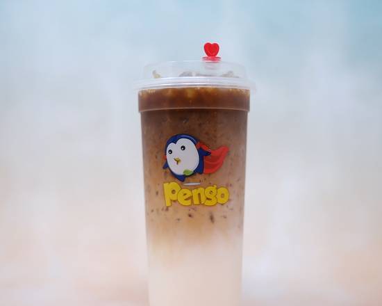 Order Hot Coffee Latte food online from Pengo Drink Station store, Laguna Hills on bringmethat.com