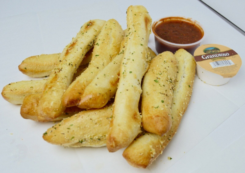 Order Garlic Parm Stix food online from D.P. Dough store, Greeley on bringmethat.com