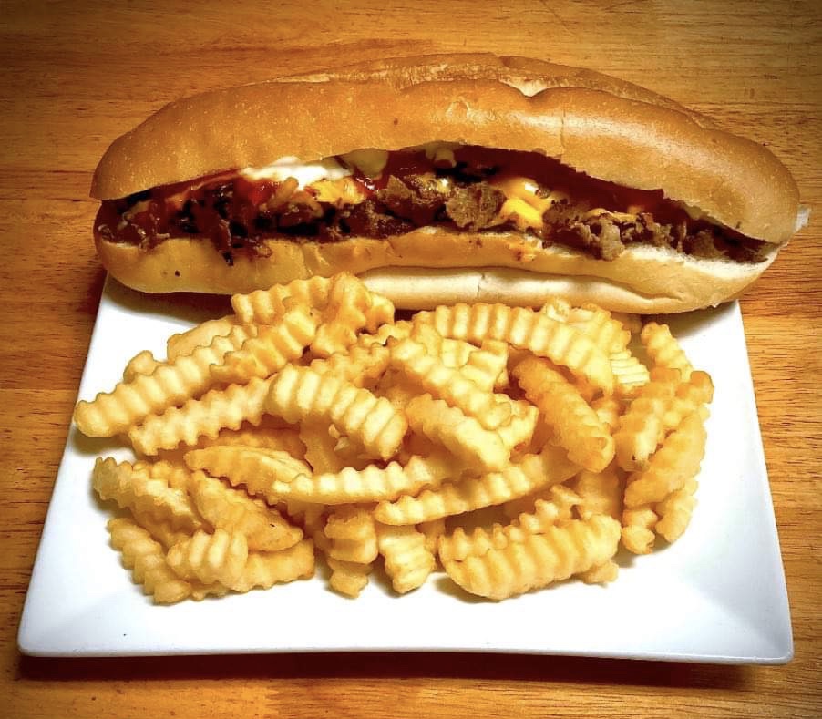 Order South Philly Cheese Steak food online from San Michaels store, Hackensack on bringmethat.com