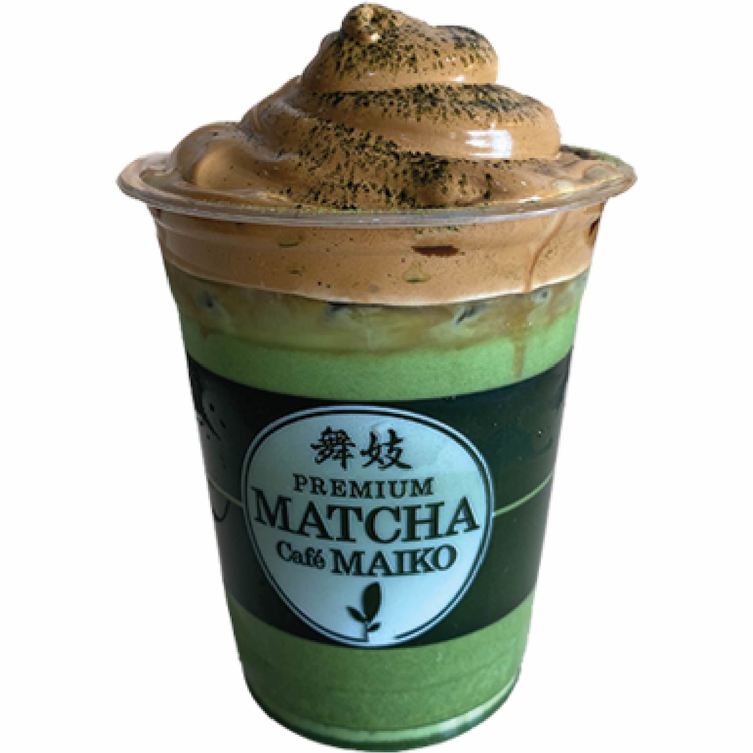 Order Matcha Dalgona Coffee Latte food online from Matcha Cafe Maiko Escondido store, Escondido on bringmethat.com