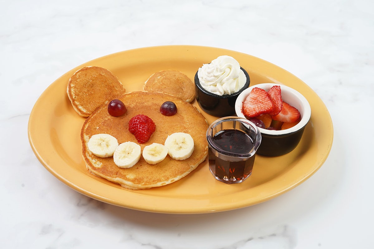 Order Silly Face Pancake food online from Polly's Pies Restaurant & Bakery store, Norco on bringmethat.com
