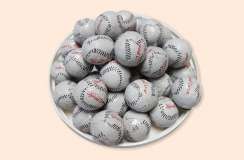 Order Foil Wrapped Baseballs food online from Hanna Krause Homemade Candies store, Paramus on bringmethat.com