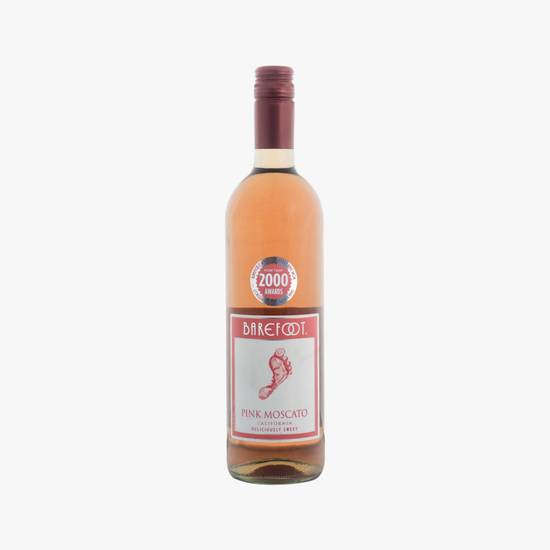 Order Barefoot California Pink Moscato food online from Fiesta Market & Liquor store, Palm Springs on bringmethat.com