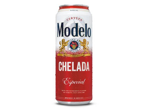 Order Modelo Chelada Especial Mexican Import Flavored Beer - 24oz Can food online from Eagle Liquor & Wine store, Chattanooga on bringmethat.com