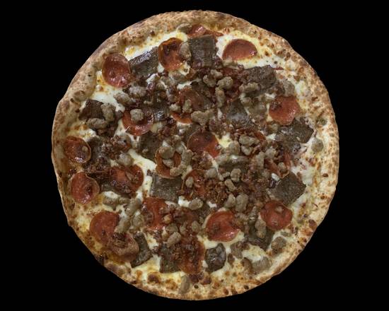 Order Meat Lovers Pizza food online from Eurogyro store, Hartville on bringmethat.com