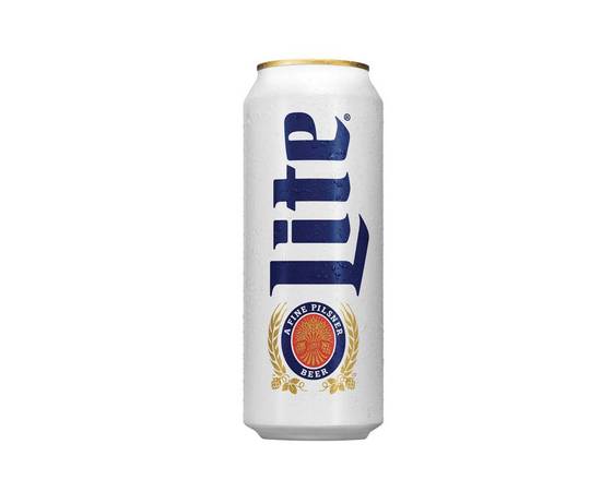 Order Miller Lite, 24oz canned beer (4.7% ABV) food online from Loma Mini Market store, Long Beach on bringmethat.com