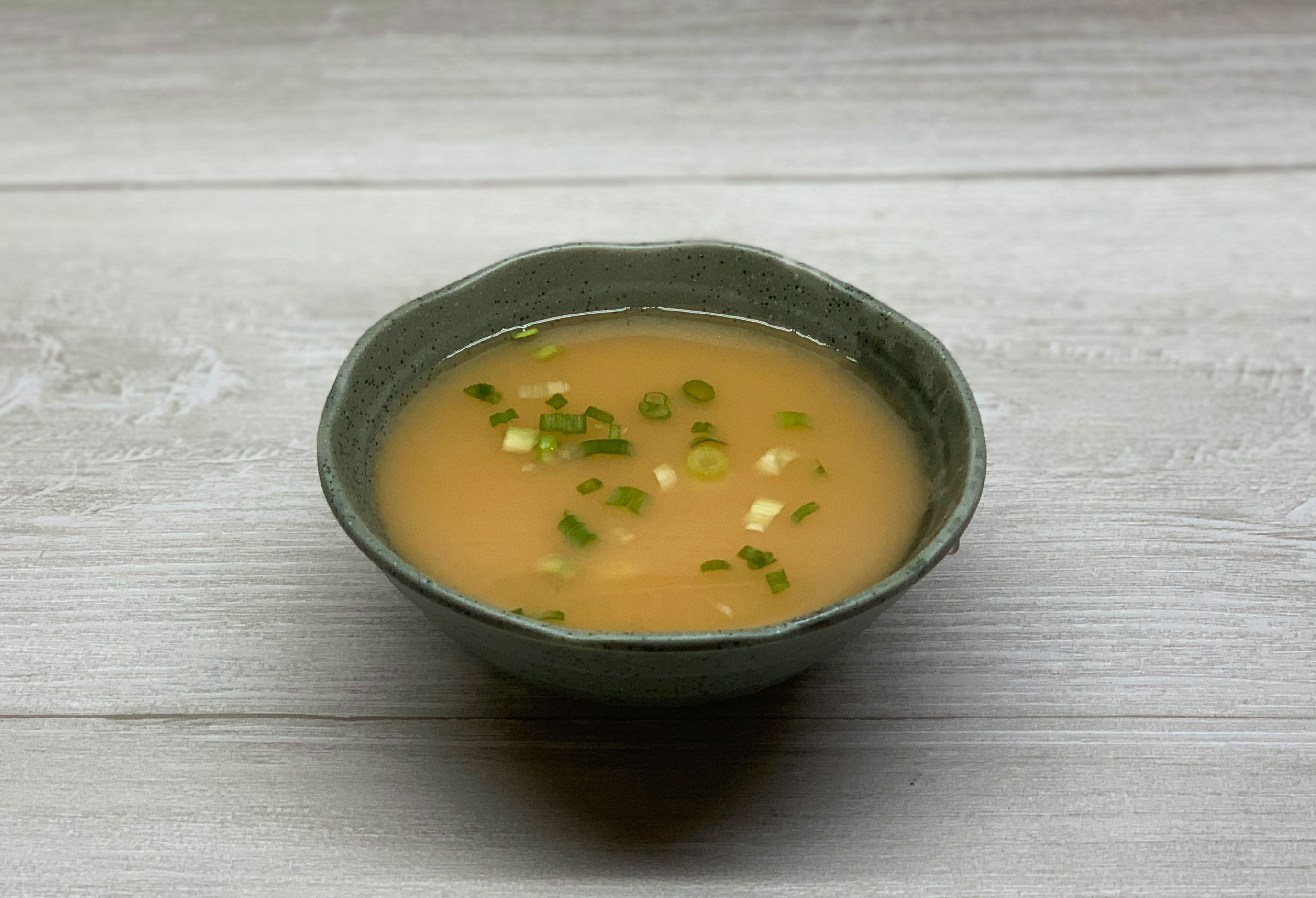 Order Miso Soup food online from Teriyaki Time store, Lynnwood on bringmethat.com