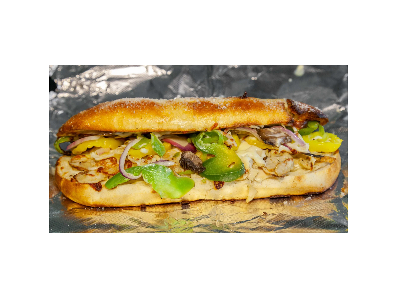 Order Chicken Philly Sandwich food online from Cousin Vinny store, Springfield on bringmethat.com