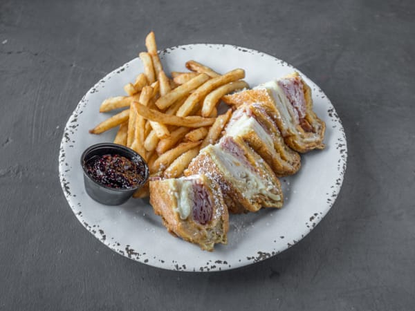 Order Revenge of the Monte Cristo Sandwich food online from Friends Cumming Grill store, Cumming on bringmethat.com