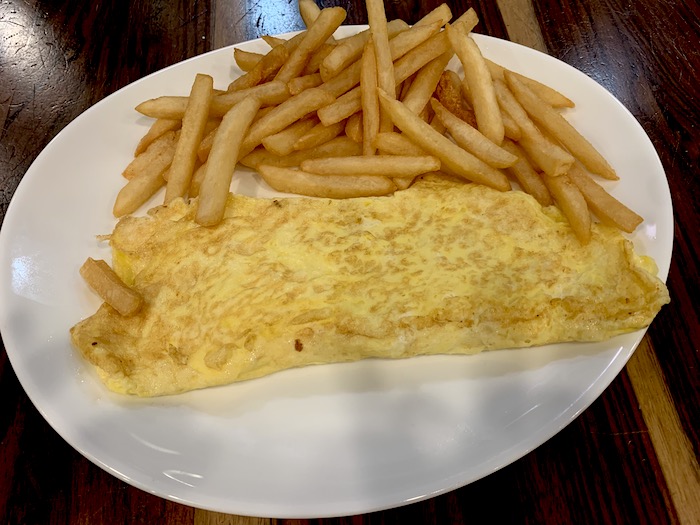 Order Cheese Omelette food online from Silver Spoon Diner store, Queens on bringmethat.com