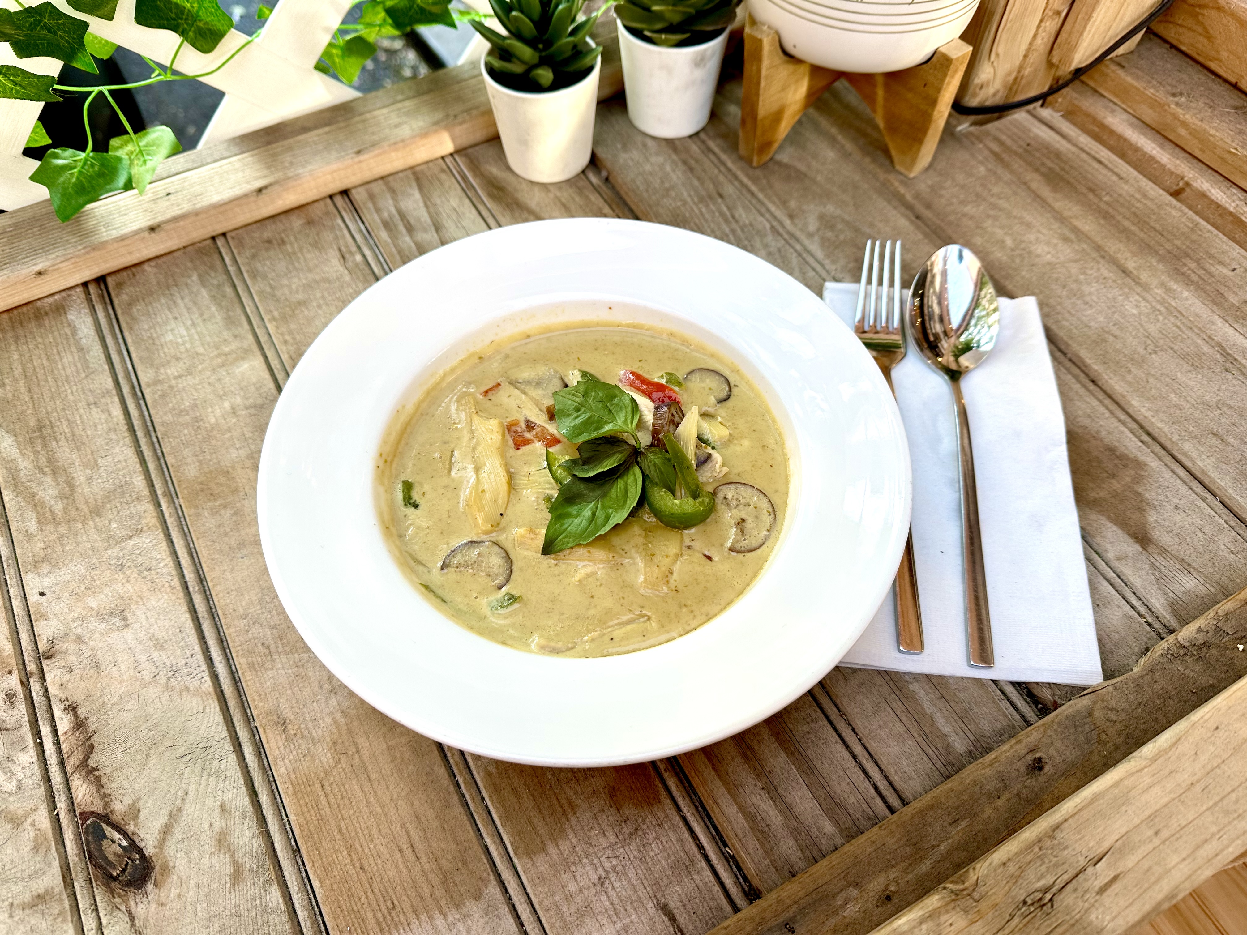 Order Green Curry (GF) food online from Thai @ Lex store, New York on bringmethat.com