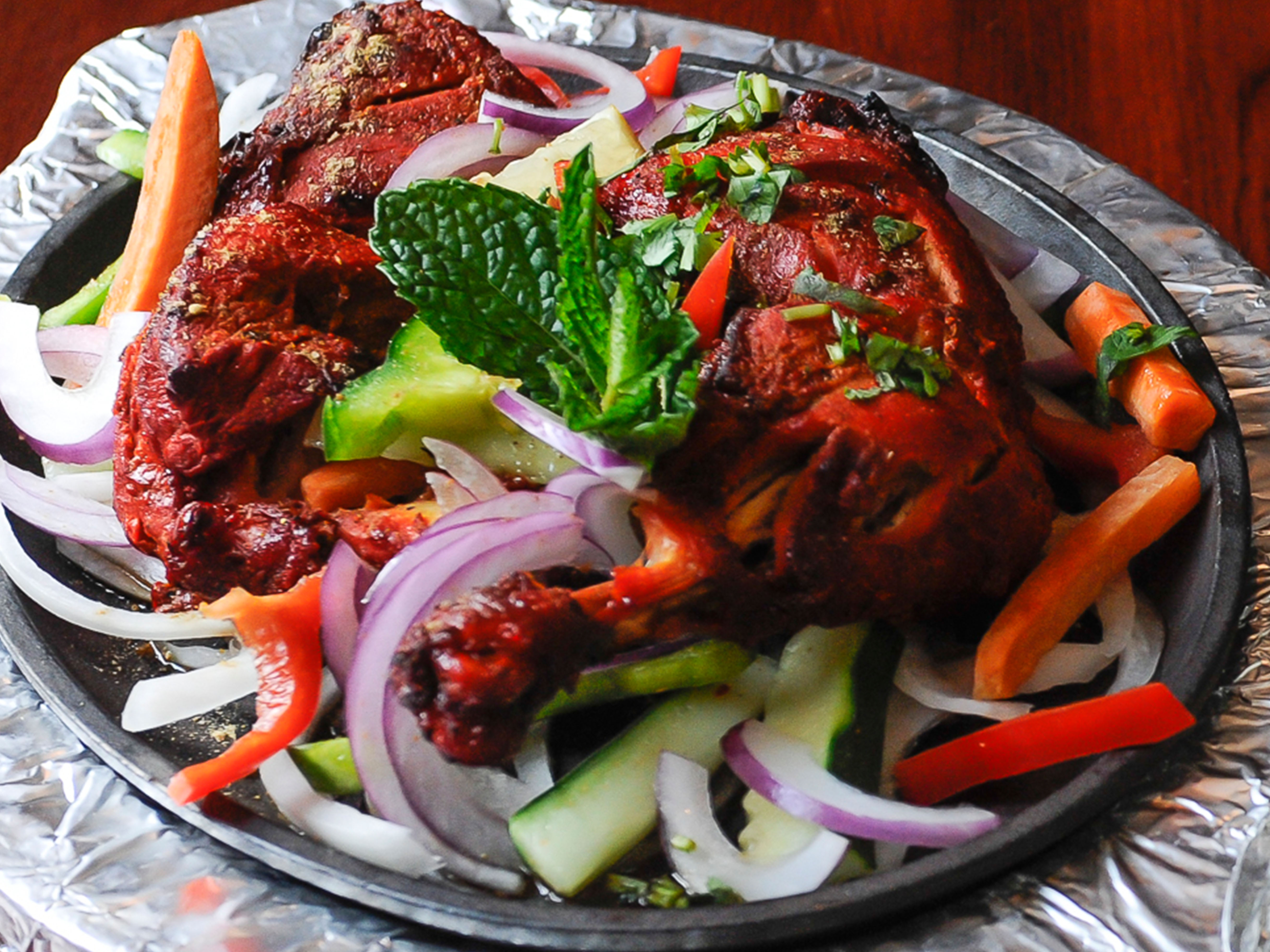 Order Tandoori Chicken food online from Swapna Indian Cuisine store, Atlanta on bringmethat.com