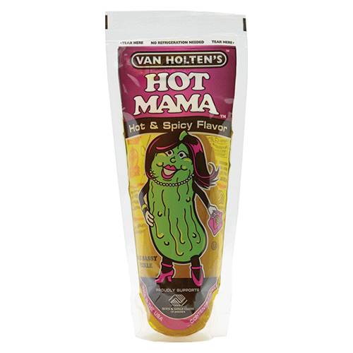 Order Hot Mama Hot & Spicy Pickle - Regular/Single food online from Bottle Shop & Spirits store, Los Alamitos on bringmethat.com
