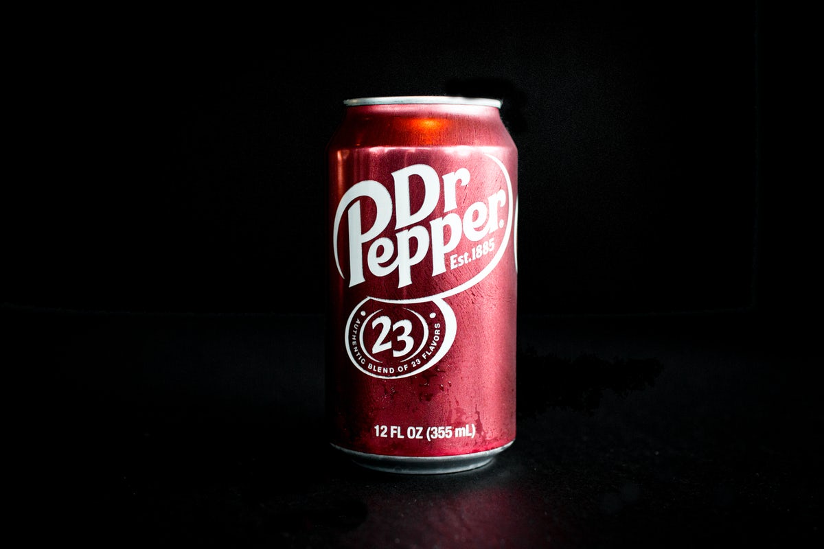 Order Can Dr. Pepper food online from Velvet Taco store, Plano on bringmethat.com