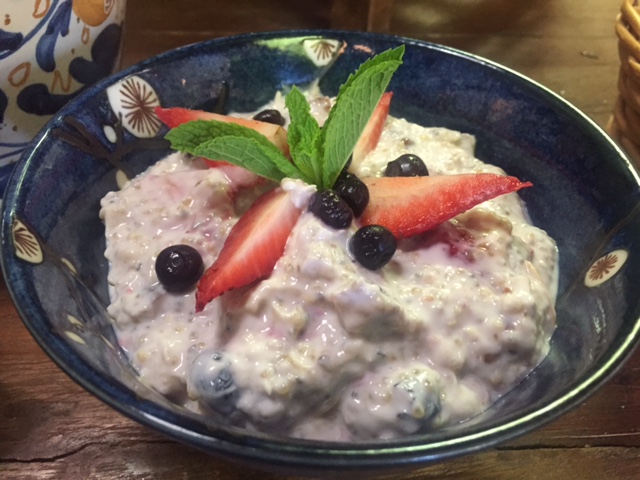 Order Healthy Greek Yogurt and Quinoa Bowl food online from Jinky's store, Sherman Oaks on bringmethat.com