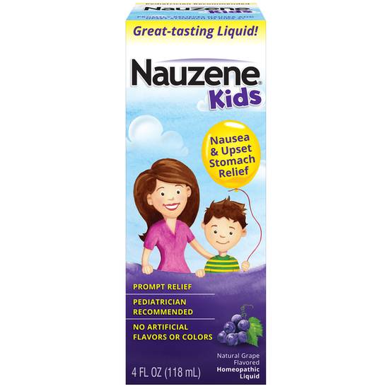 Order Nauzene Non-Drowsy Relief of Nausea & Upset Stomach Liquid (4 oz) food online from Rite Aid store, Louisville on bringmethat.com