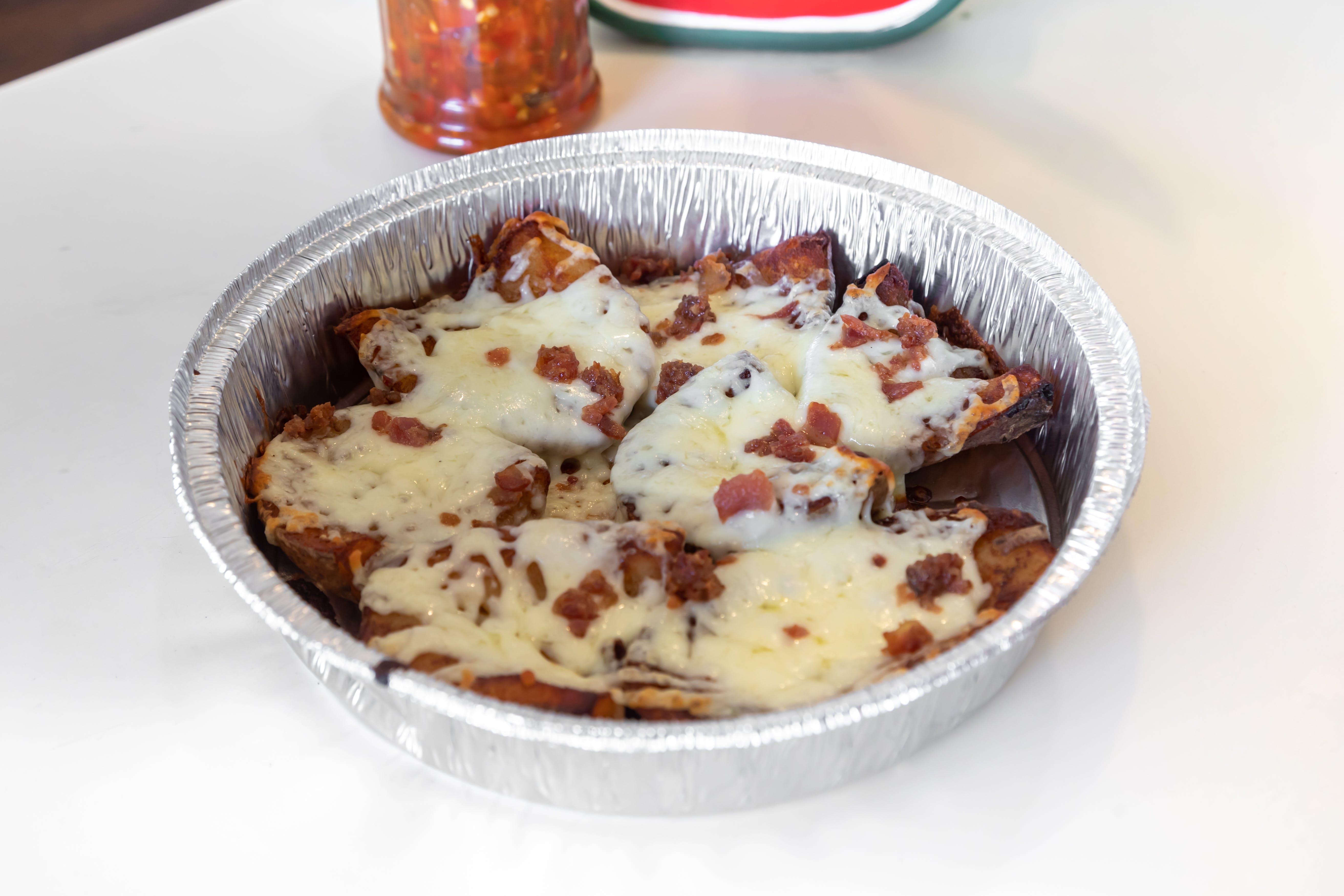 Order Potato Skins - Small food online from West Broadway Pizza store, Gardner on bringmethat.com