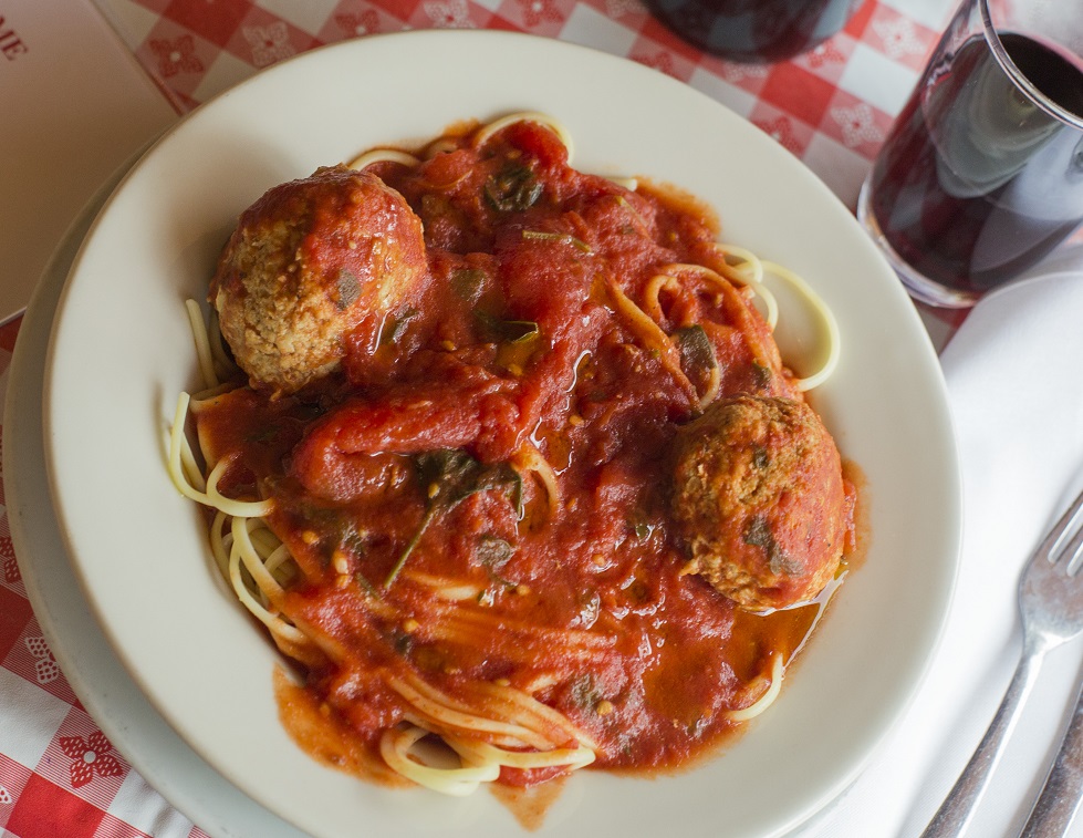 Order Spaghetti and Meatballs food online from Pines of Rome store, Bethesda on bringmethat.com