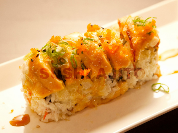 Order Baked Salmon Roll food online from Sushi Ajito store, Los Angeles on bringmethat.com